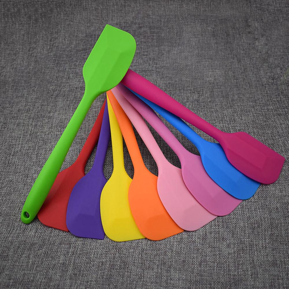 Жаростойкие гибкие силиконовые лопаточки для очистки тортов, выпечки, кухни, приготовления пищи 