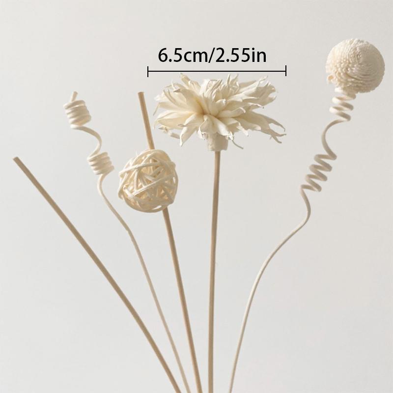 Cotton Peony Shaped Fragrance Expanding Stick Aromatherapy Flower Volatile Stick