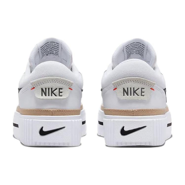 Nike Court Legacy Lift White Black Women's