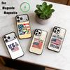 Чехол для телефона 'Культура американского флага' для iPhone 17, 16, 15, 14, 13, 12, 11 Plus, Pro, магнитный с Magsafe, беспроводная зарядка