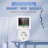 Цифровой ваттметр WIFI Умная розетка 265 В переменного тока Измеритель мощности Киловатт Ватт Измеритель энергии Вилка