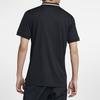 Nike Теннисная рубашка-поло Court Dri-FIT, мужские топы с короткими рукавами, черные BV1195-010