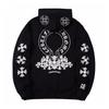 810 CHROME HEARTS 2025 Autumn and Winter New Plus Size Classic Style Logo Hooded Sweatshirt, Suitable for Couples To Wear