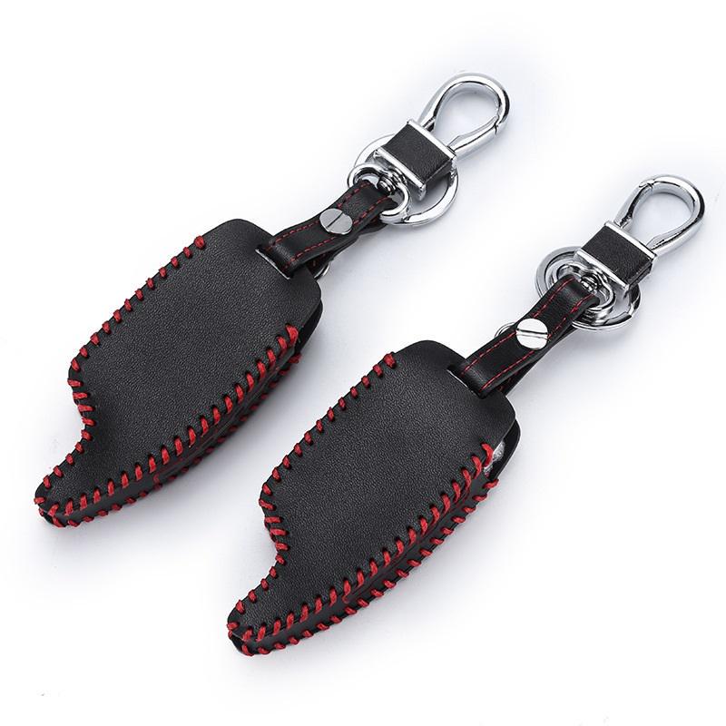 Car Leather Protection Case for Russia Magicar M5 / M7 Magicar 7 Auto Keychain Key Case Cover Protector Accessories