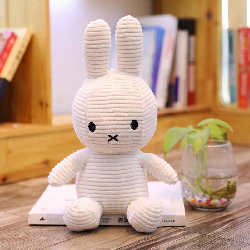 Мягкие игрушки Милый маленький кролик Кавайные Аниме Куклы Кровать Диван Настольные Украшения Украшения Игрушки для Девочек Подарок