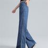 Винтажная весна 2022, женская мода с высокой талией y2k, женские широкие джинсы, мешковатые женские джинсовые длинные брюки, джинсовые брюки для мамы