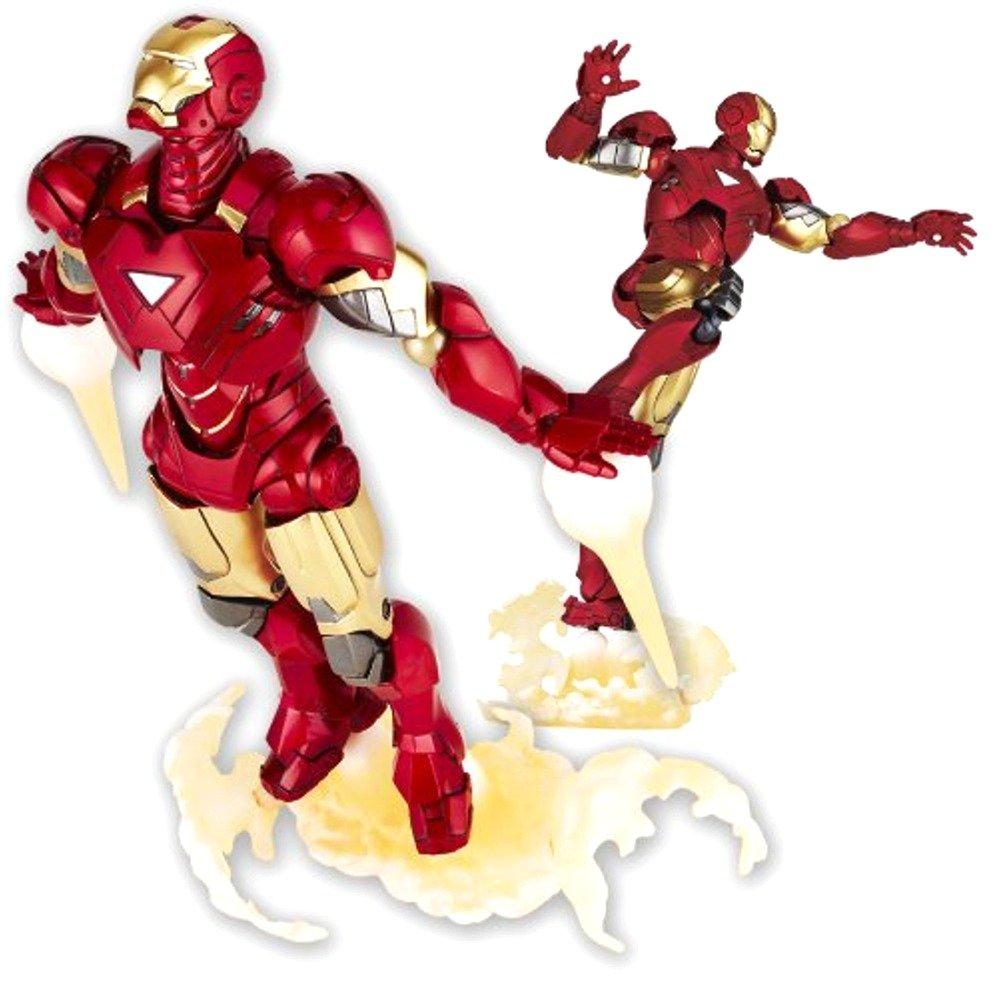 Special Effects Revoltech 024 Iron Man 2 Iron Man Mark 6 Painted Action Figure Non-scale ABS&PVC