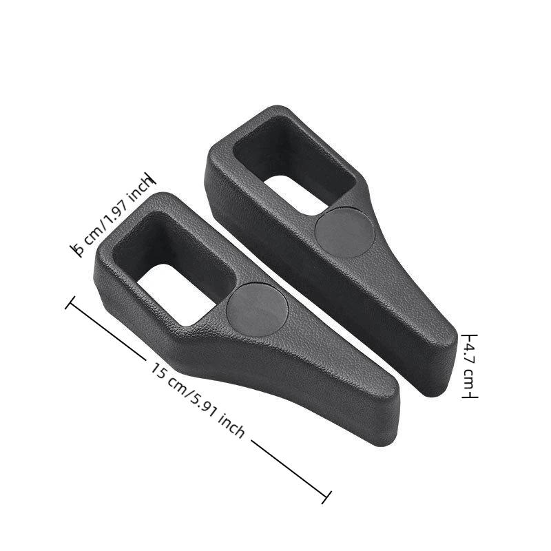 A Pair Of Car Seat Belt Groove Protection Covers Seat Gap Plugs To Prevent Items From Falling Off, Car Interior Accessories