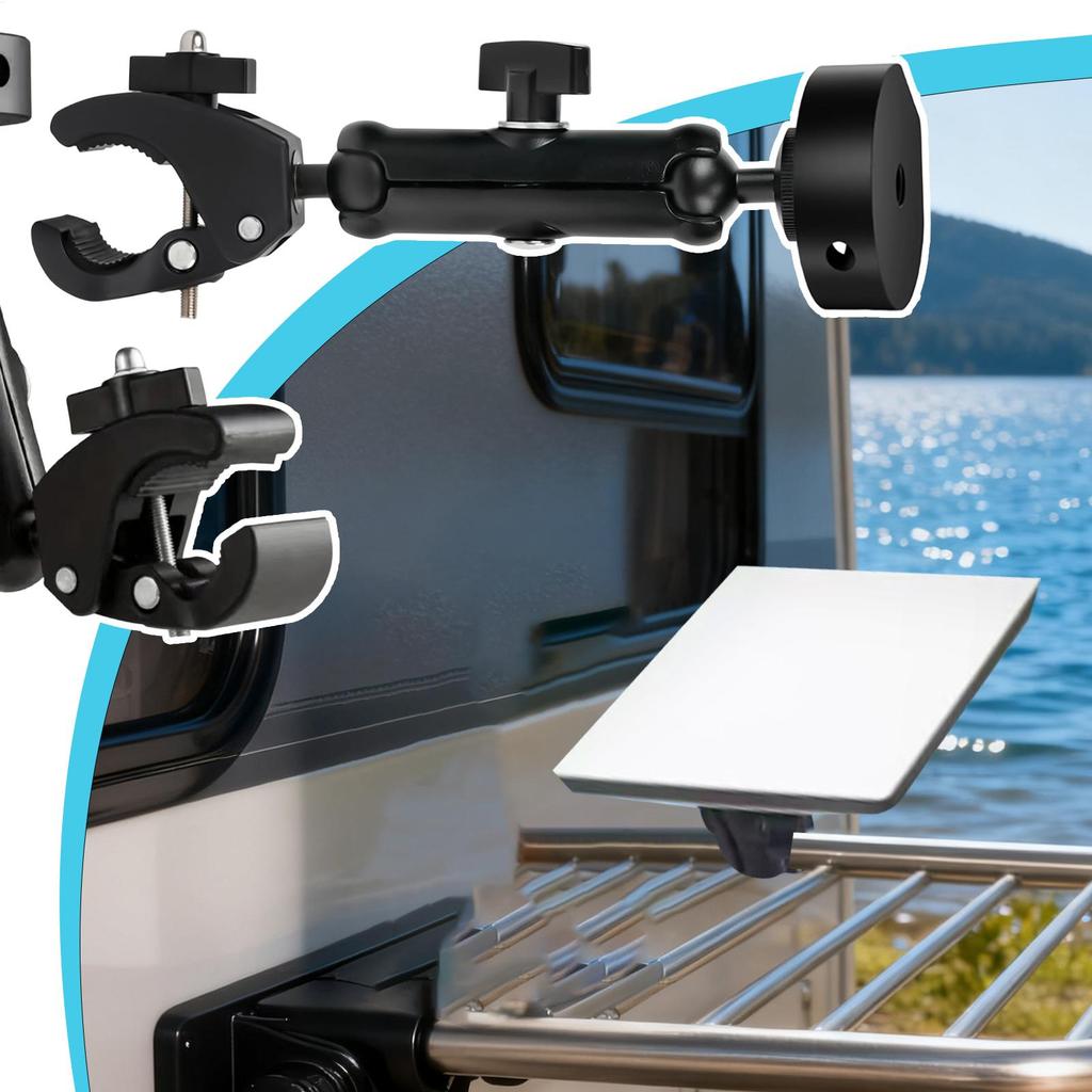 Mini Pipe Adapter Car Accessory Mounting Holder Mini Pipe Adapter For RV For Yacht Van Travel Trailer Caravan Motorhome Marine