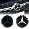 New C200 E200  For Mercedes Benz 3D ABS logo The front grille star logo badge mirror bottom for Mercedes-Benz W167 GLC GLE CLS 2