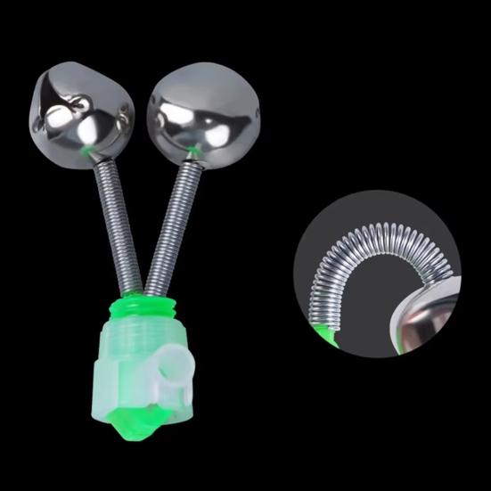 10Pcs Fishing Bite Alarms High Sensitivity Loud Sound Universal Simple Installation Fishing Rod Bells Fish Bites Indicators