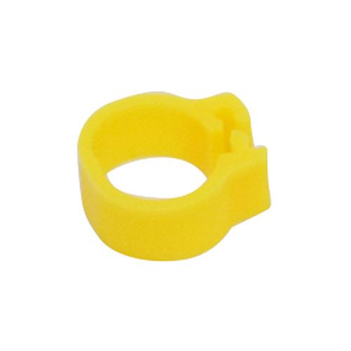 Inner Diameter 10mm Small Bird Plastic Clip Ring Pigeon Color Foot Ring 10 Color Pigeon Quail Baby Bird Supplies 100 Pieces