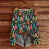 Женский легкий свитер с круглым вырезом, повседневный вязаный пуловер с длинным рукавом и рождественским принтом.