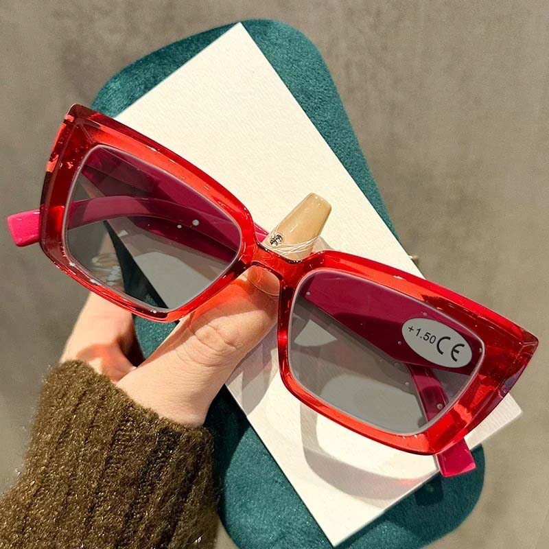 Новые винтажные квадратные солнцезащитные очки для пресбиопии для женщин и мужчин, роскошный бренд, очки для чтения, мужские и женские очки +1.5+2.0