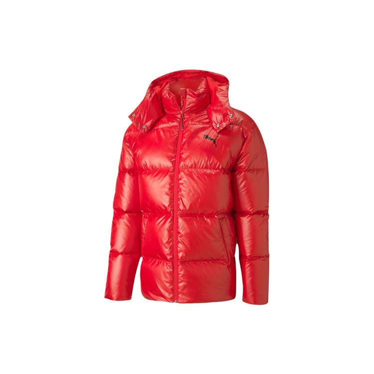 Puma Куртка с капюшоном Volume Down Мужская Верхняя одежда Красный 585408-11