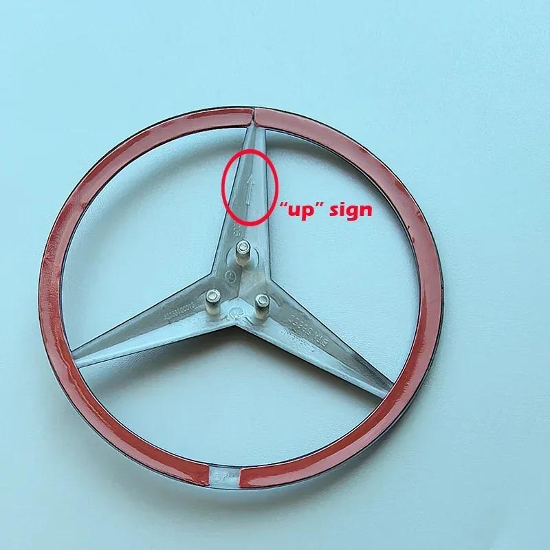 Задний значок-звезда для Mercedes Benz W117 W176 W177 W204 W205 W206 C205 S205 W212 W213 W222 W223 X253 X156 W166 H247 X247 V167 C190