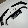 BMW M3/M4 V Style Rear Diffuser, ABS Glossy, No Lights