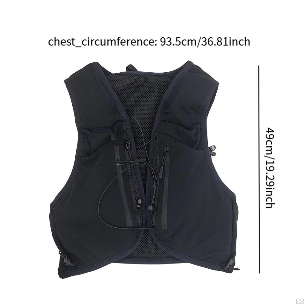 Рюкзак для питья для мужчин и женщин с карманами для бега, пешего туризма, скалолазания