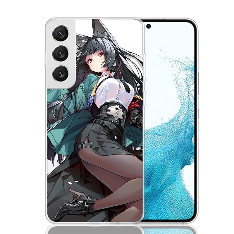 Чехол для телефона Hoshimi Miyabi Zenless Zone Zero ZZZ Для Samsung Galaxy S26 S25 Edge S24 S23 FE S22 Ultra S21 Plus S20 + Чехлы