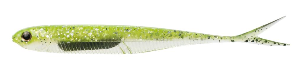 Fish Arrow Soft Lure Flash J Split SW 4 Inch 5 Piece Per Pack #102 (8801)