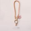 Flower Pendant Mobile Phone Strap Metal Chain Mobile Phone Lanyard  Phone Case Accessories