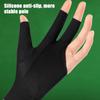 Pool Cue Glove 3-Finger Billiard Non-Slip Breathable Single Gloves Elastic Billiard Cue Quick Dry Professional Glove Accessories