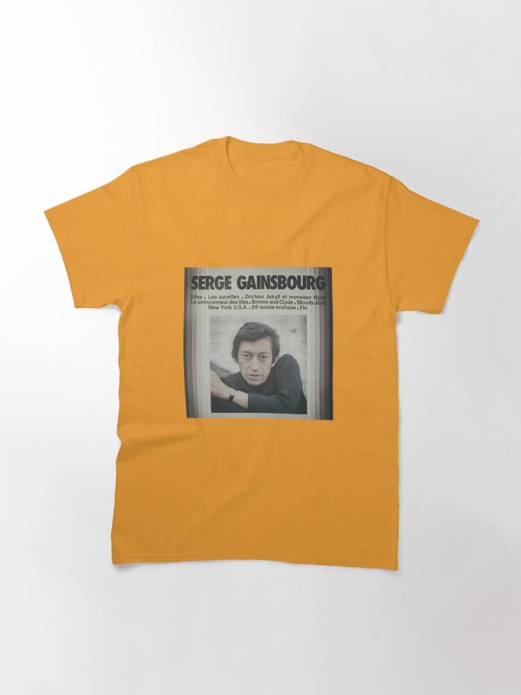 Serge Gainsbourg Album Serge Gainsbourg 1974 Classic T-Shirt