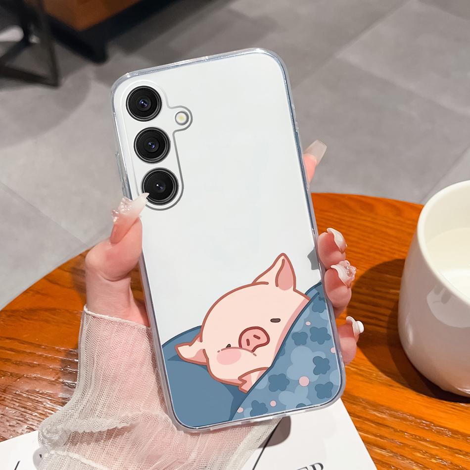Чехол для Samsung Galaxy S25 FE Plus Ultra Прозрачный с рисунком цветов Задняя крышка для Samsung S 25 Ultra Мягкие противоударные чехлы для телефона
