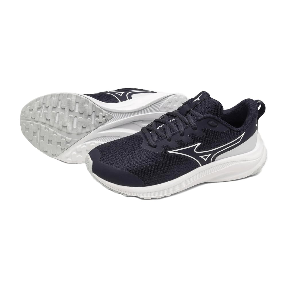 Mizuno Подростковая обувь Mizuno Esperanza Спортивная обувь для спортивных дней и школы Легкая для мальчиков начальной школы Темно-синий x Белый x Голубой см 3E Jr.