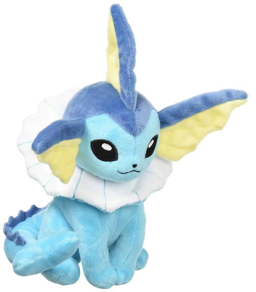 Sanei Boeki Pokemon ALL STAR COLLECTION Vaporeon W11 x x H20cm Plush Toy Pokemon PP110 (S) D12.5