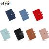 1pc Business ID Card Storage Holder Bag Fashion PU Leather Students Worker Nurse Credit Bank Card Protective Cover 24 Slots