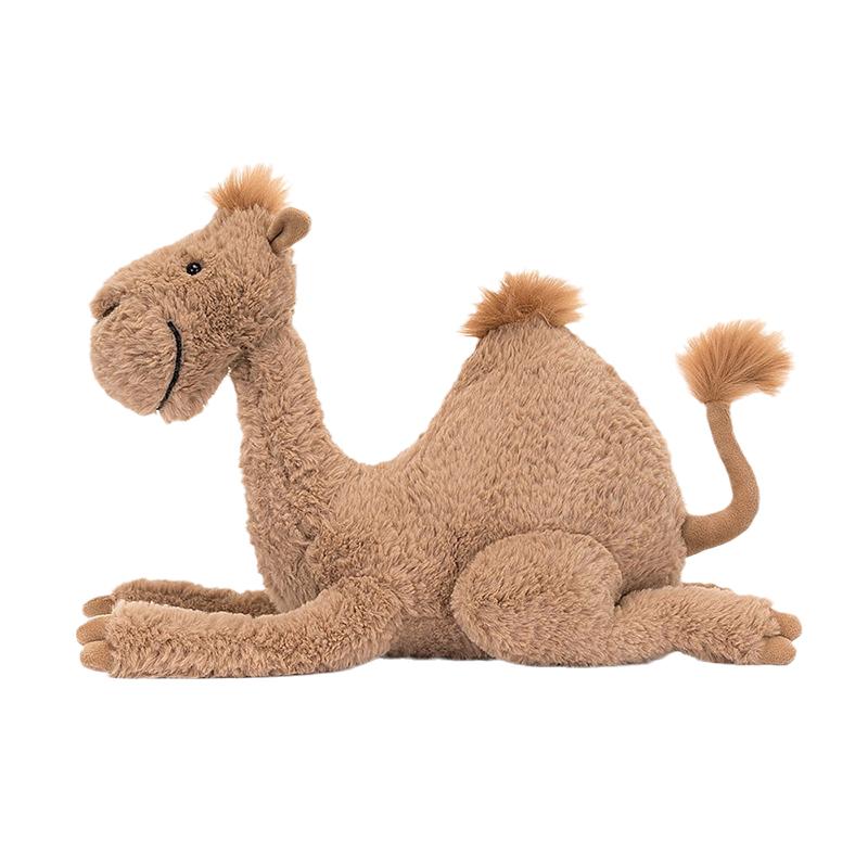 Jellycat Серия «Животные джунглей» одногорбый верблюд Ричи Милая кукла Плюшевая кукла 27 см в высоту