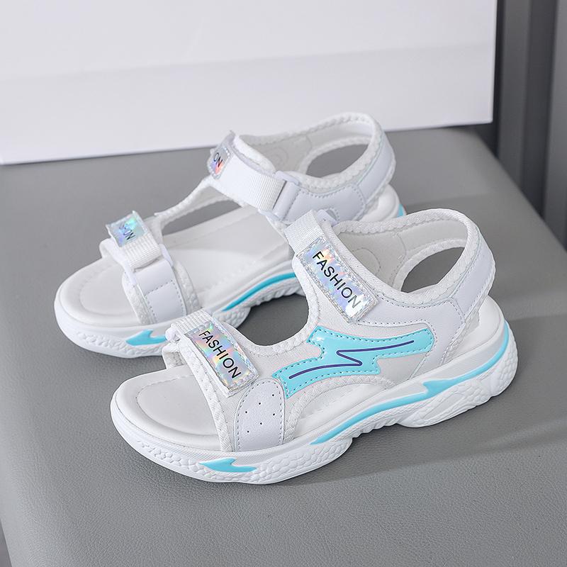 Летние ультралегкие сандалии женские спортивные сандалии для девочек сандалии на липучках для девочек