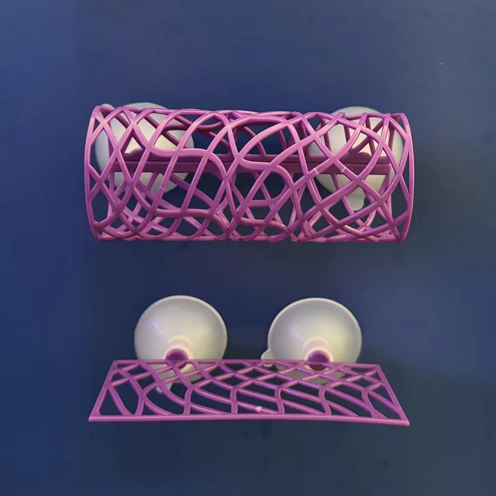 Betta Fish Hideout Cave with Hammock Bed Hollow Tunnel Fish Tank Accessories Aquarium Decorations for Crayfish Shrimp Small Fish