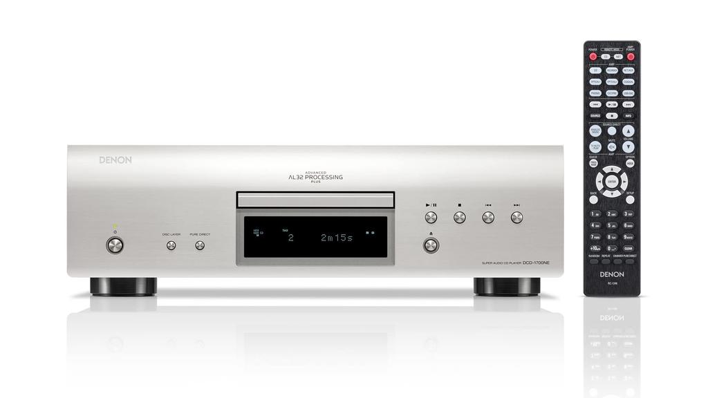 Denon SACD Player Original Drive Mechanism Advanced Mechanism Premium Silver DCD-1700NE S.V.H. DCD-1700NESP