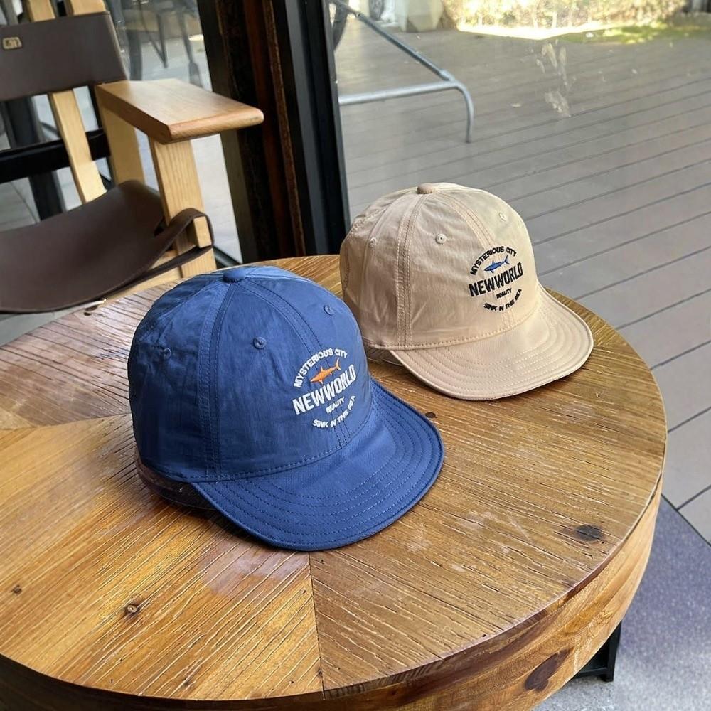 Quick Dry Material Baseball Hats Letters Embroidered Sunshade Hats Visor Hats For Outdoor Sports