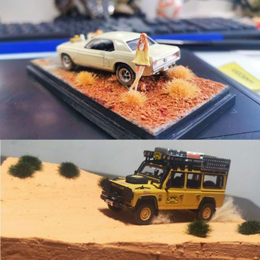 5mm Railway Wild Terrain Scenery Modeling Artificial Grass Cluster Static Grass Tuft Wargame Model