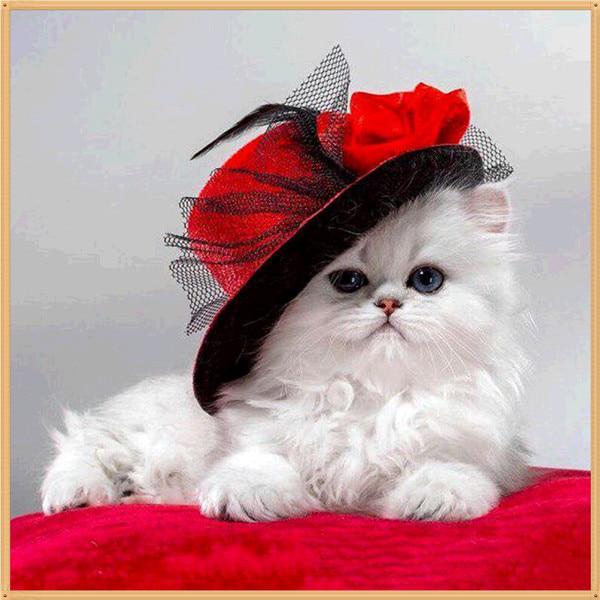 5D DIY Алмазная картина Мультфильм животных Цветок Алмазная вышивка Часть Круглый горный хрусталь Вышивка крестом