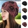 Women's Floral Thin Postpartum Hat Breathable Hood
