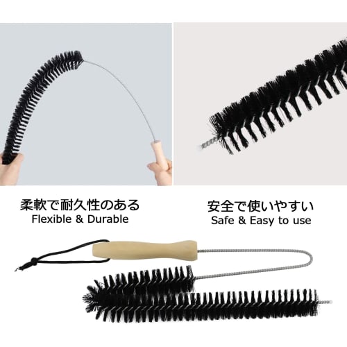 Ligefoy Cleaning Brush for Panasonic and Hitachi Washers and Dryers, Cleaning Brush, Laundry Brush, Removes Dirt, Dust, and Crevice Cleaning, Coil Bru