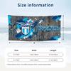 Custom Text Beach Towel, Soft Absorbent Swimming Multi-use TowelLazio FC