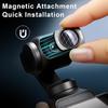 Haoge Magnetic Filter Set for DJI Osmo Pocket 3, includes 1/4 Black Diffuse, Light Pulse Reduction Filter, Variable ND 2-32, LCD Screen Protector, and