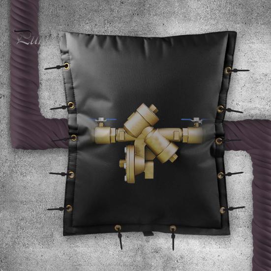 1 рулон изоляционной ленты для наружных труб. Устойчивая к атмосферным воздействиям изоляционная лента из пеноматериала для водопроводных труб. Холодостойкая защитная лента для труб.