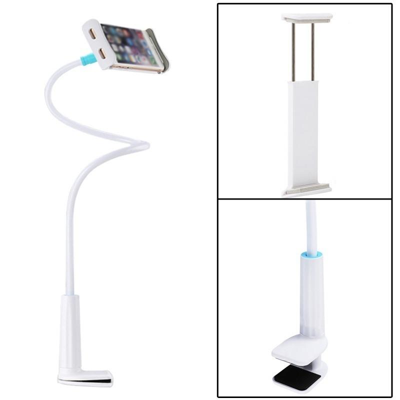Подставка для планшета с длинной ручкой, автомобильный настольный держатель для кровати для iPad iPhone Mini Tablet