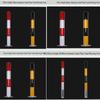 Heavy-Duty Fixed Reflective Road Bollard