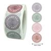 500Pcs Retro Color Thank You Stickers Adhesive Seal Labels Stationery Sticker