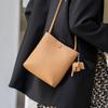 New Mini Mobile Phone Bag Bucket Bag Casual Versatile Leather Women's Bag One-shoulder Crossbody Bag Women