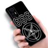Демонический Сатанинский Страшный Череп Чехол для Телефона Для Xiaomi Mi A2 8 9 SE Note 10 10T 11 12 Lite 9T 11T 12S 12T Pro A3 6X 12X Черная Крышка