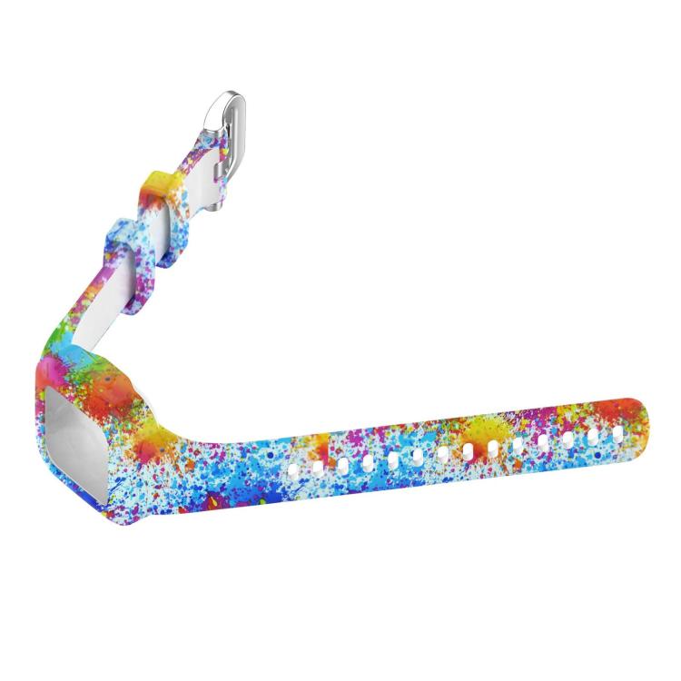 5‑Pack Printed Soft‑Silicone Watch‑Band Strap, Adjustable Wrist‑Bracelet With Steel Buckle For Garmin Vivofit JR 3 / JR3