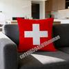 For Swiss Switzerland Throw Pillow Case Sham 30X30Cm 45X45Cm 50X50Cm Square Office Cushion Cover